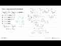 Nilai x yang memenuhi persamaan 1/2log(x^2-3)-1/2logx=-1