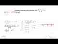 Tentukan himpnan penyelesaian dari (x^2+x-7)/(x-3)>=1