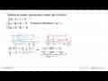 Diketahui sistem persamaan linear tiga variabel: 2p-q+r=-5