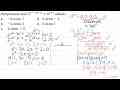 Penyelesaian dari 2^(x^(2)-3 x-4)=4^(x+1) adalah...