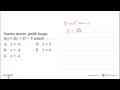 Sumbu simetri grafik fungsi f(x)=2(x+3)^2-5 adalah ... .