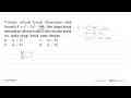 Volume sebuah kotak ditentukan oleh formula V = x^3 - 2x^2