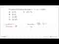 Koordinat titik balik grafik fungsi y=x^2-2x+5 adalah ...