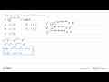 Penyelesaian dari pertidaksamaan 3.(1/9)^(5x+2(2-3x))<1