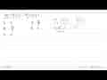 lim x->-2 ((3x^2-5)/(x+3) - (2x^2-11)/(x-1))=...