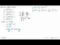 Hasil dari integral x^2/akar(x^3+2) dx adalah ....