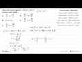 Interval di mana fungsi f(x) = sin (x) + cos (x) monoton