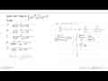 Hasil dari ekspresi integral (3x-2)/((3x^2-4x+5)^5) dx