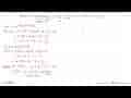 Akar-akar dari persamaan 2x^3+4x^2-8x-16=0 adalah.... (1) x