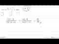 Nilai dari lim x->3 (x^3-8)/(x^2+x-12) adalah...
