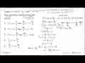 Fungsi y=2sin((x-pi)/3), untuk 0<=x<=2pi akan cekung ke