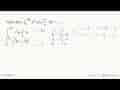 Nilai dari integral 0 pi^(1/3) x^2 cos (x^3/6) dx=....