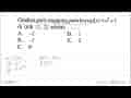 Gradien garis singgung pada kurva f(x)=x^2+1 di titik (1,2)