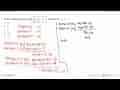 Diketahui sistem persamaan linear x+y+z=6 4x+2y+z=7