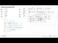 Sederhanakanlah. a. -i^2 b. -i^4 c. i^5 d. i^(20) e. i^(28)