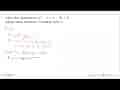 Akar-akar persamaan kx^2-x+5-3k=0 adalah sama (kembar).