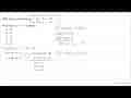 Pada sistem persamaan {2 x+y+z=6 x+3 y+3 z=13 4 x+2 y+z=9.