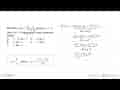 Diketahui g(x)=x^2-3/3x+6 dengan x=/=-2 Jika g'(x)=0,