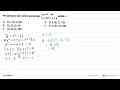 Penyelesaian dari sistem persamaan y=x^2-3x y=2x^2+x+3