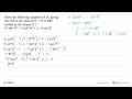 Solve the following equation for theta, giving the root in