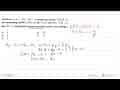 Parabola y=x^2-(2k-3)x+k memotong sumbu Y di (0, c) dan