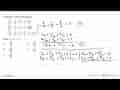 Diketahui sistem persamaan: 1/a + 1/b + 3/c = 9 3/a + 1/b +