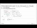 Diketahui fungsi komposisi (fog)(x)=2x^2-8x+15 dan fungsi