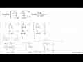 Apabila {(2 A)/(A-2 B)-(6 B)/(A+2 B)=3 -(A)/(A-2 B)-(6