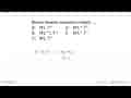 Rumus dimensi momentum adalah ....A. MLT^-2 D. ML^-2T^2 B.