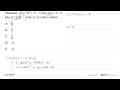 Diketahui f(x)=3x^2+7x-6 dan g(x)=x+a. Jika (fog)(0)=-8 dan