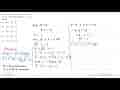 Fungsi y=f(x) yang memiliki turunan f'(x)=x^3 dan garis