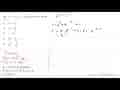 Jika y=(x^3+1)/(x^2+1), turunan fungsi y adalah y'=...