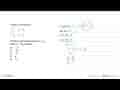 Sistem persamaan: 2/x-3/y=2 6/x-5/y=3 mempunyai