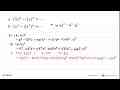 a.(5x^2- 3y)^5 b.(x^3- 2y^2)^6