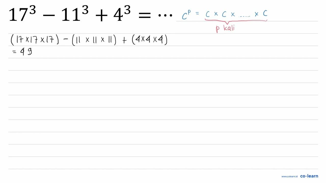 17^(3)-11^(3)+4^(3)=..