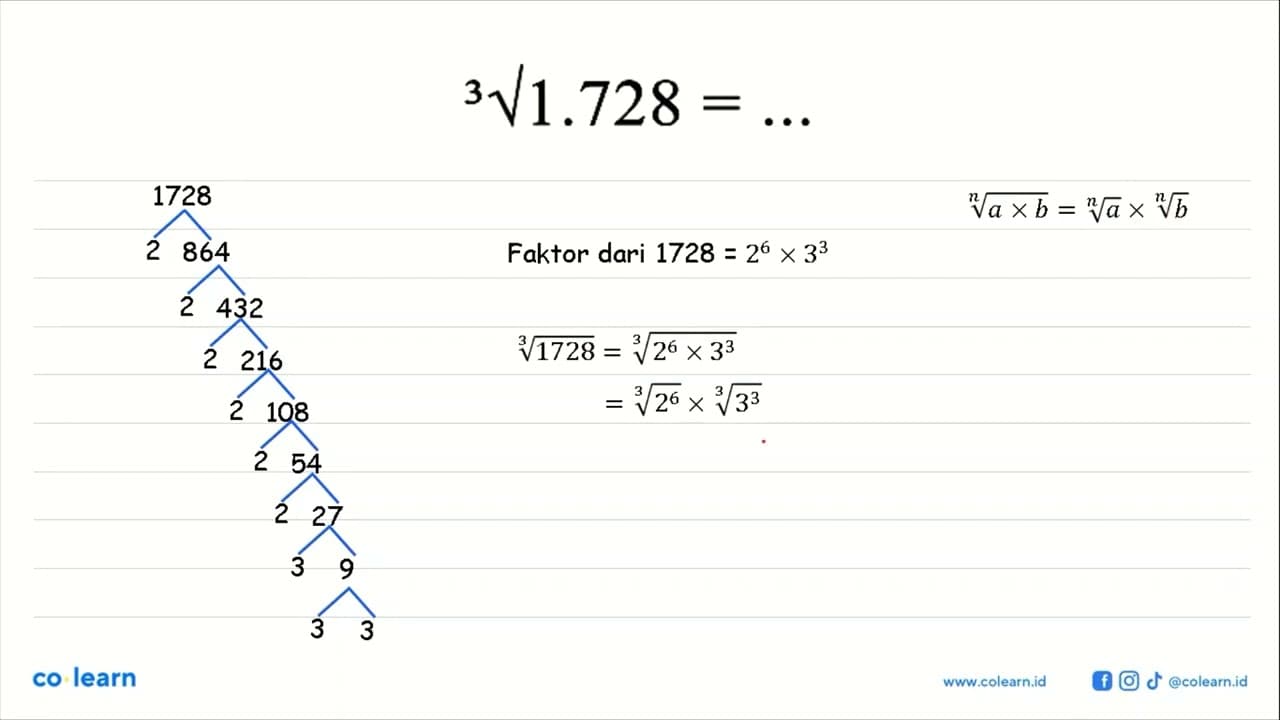 3 akar(1.728)=...