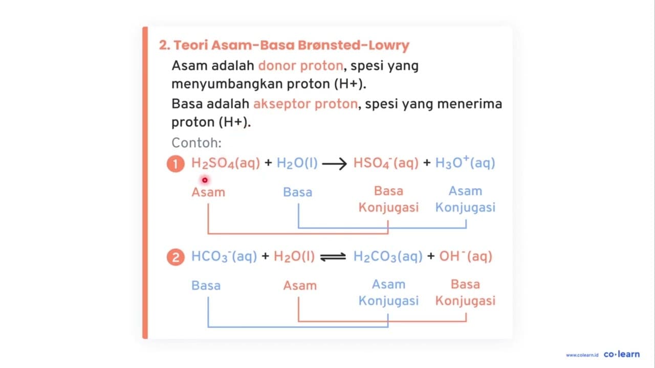 Mengapa sifat asam basa senyawa K2CO3 dalam air tidak dapat