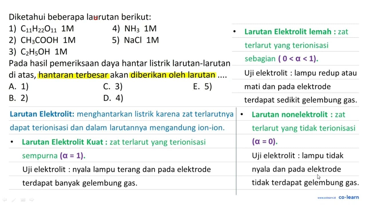 Diketahui beberapa laurutan berikut: 1) C_(11) H_(22)