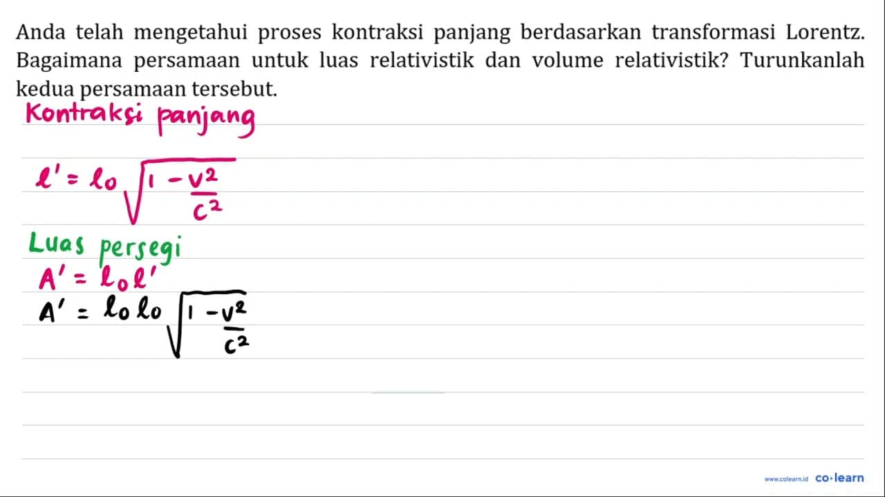 Anda telah mengetahui proses kontraksi panjang berdasarkan