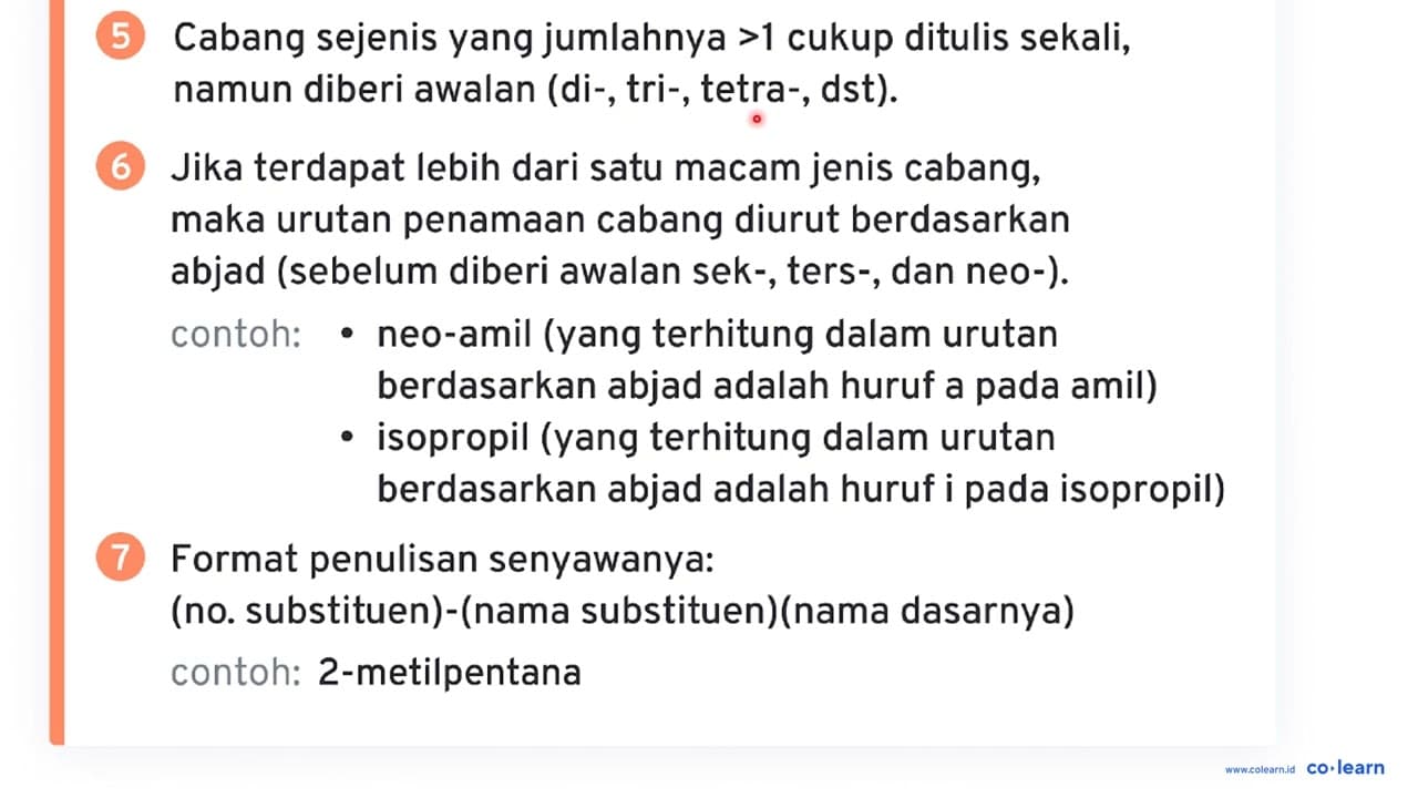 Nama yang tepat dari senyawa berikutini CH_(3) CH(CH_(3))