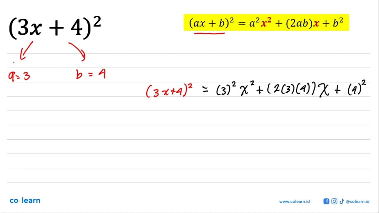 (3x+4)^2