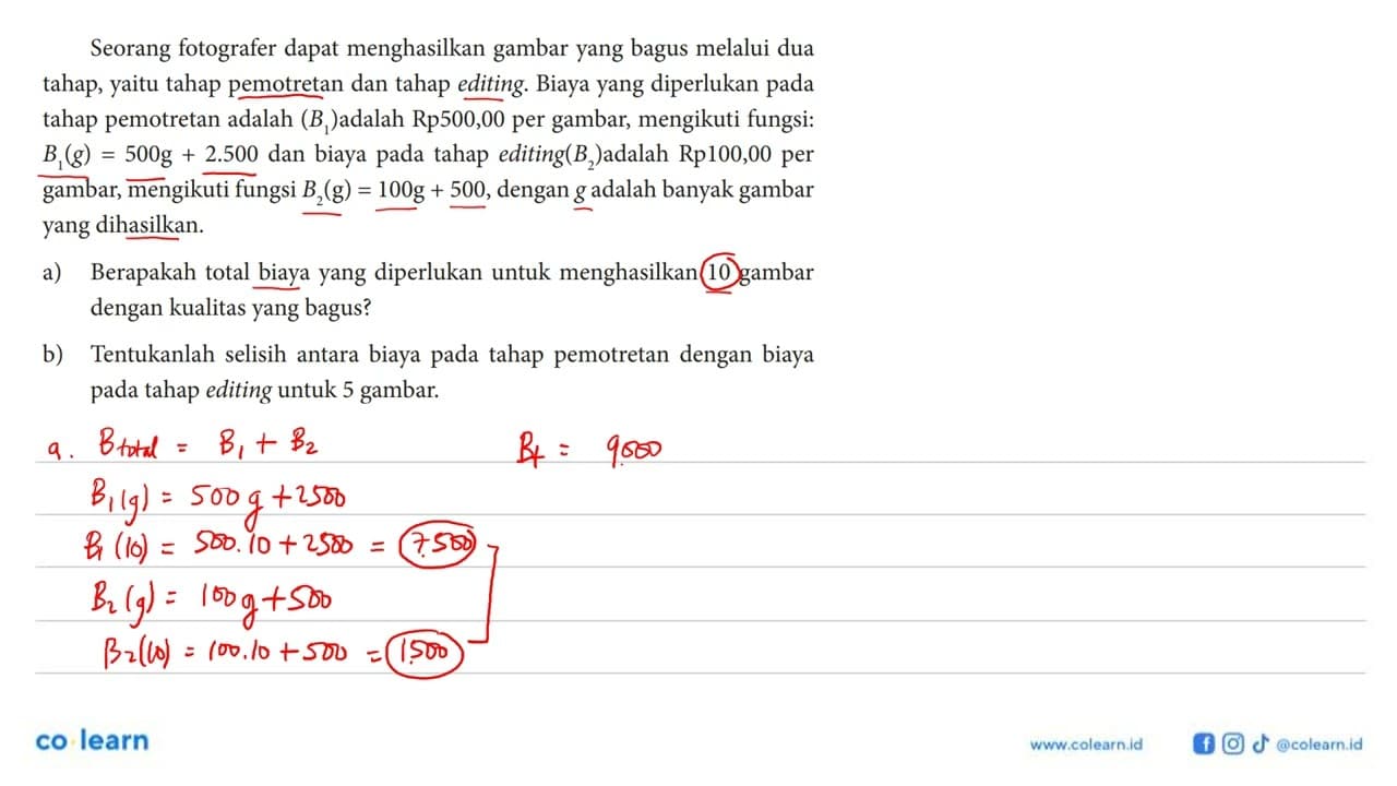 Seorang fotografer dapat menghasilkan gambar yang bagus