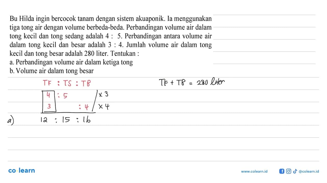 Bu Hilda ingin bercocok tanam dengan sistem akuaponik. Ia