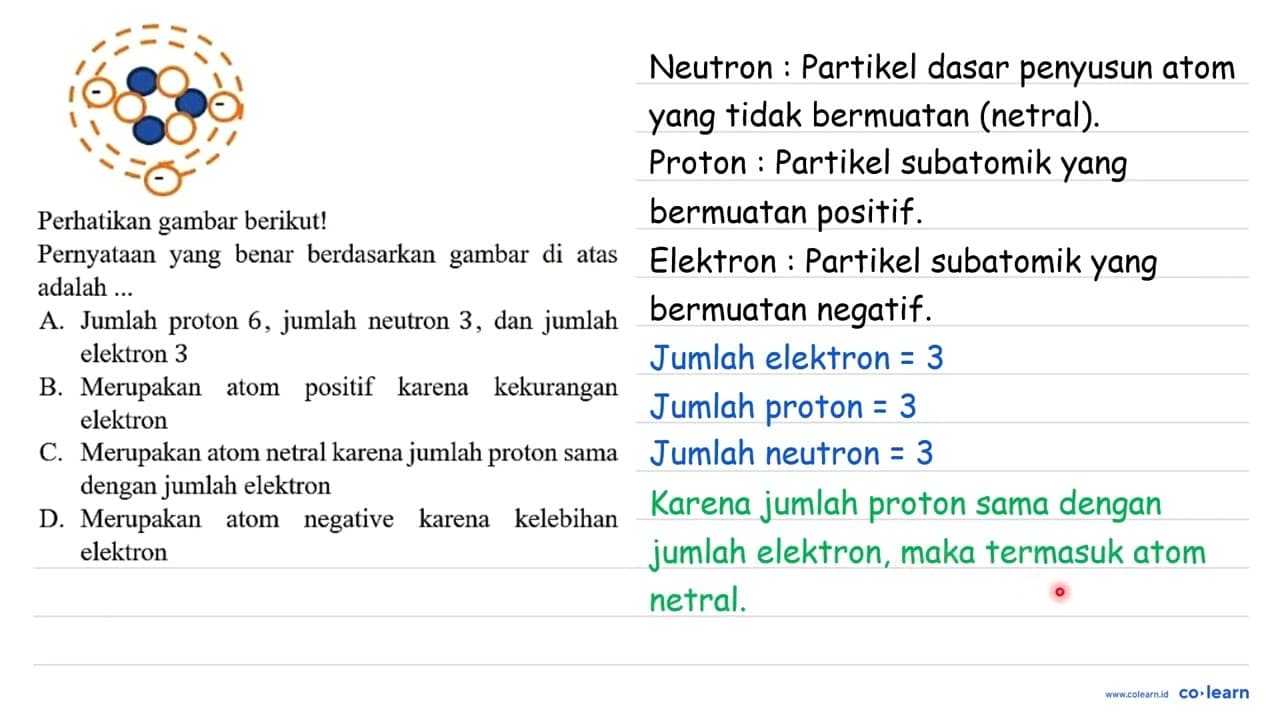 Perhatikan gambar berikut! - - - Pernyataan yang benar