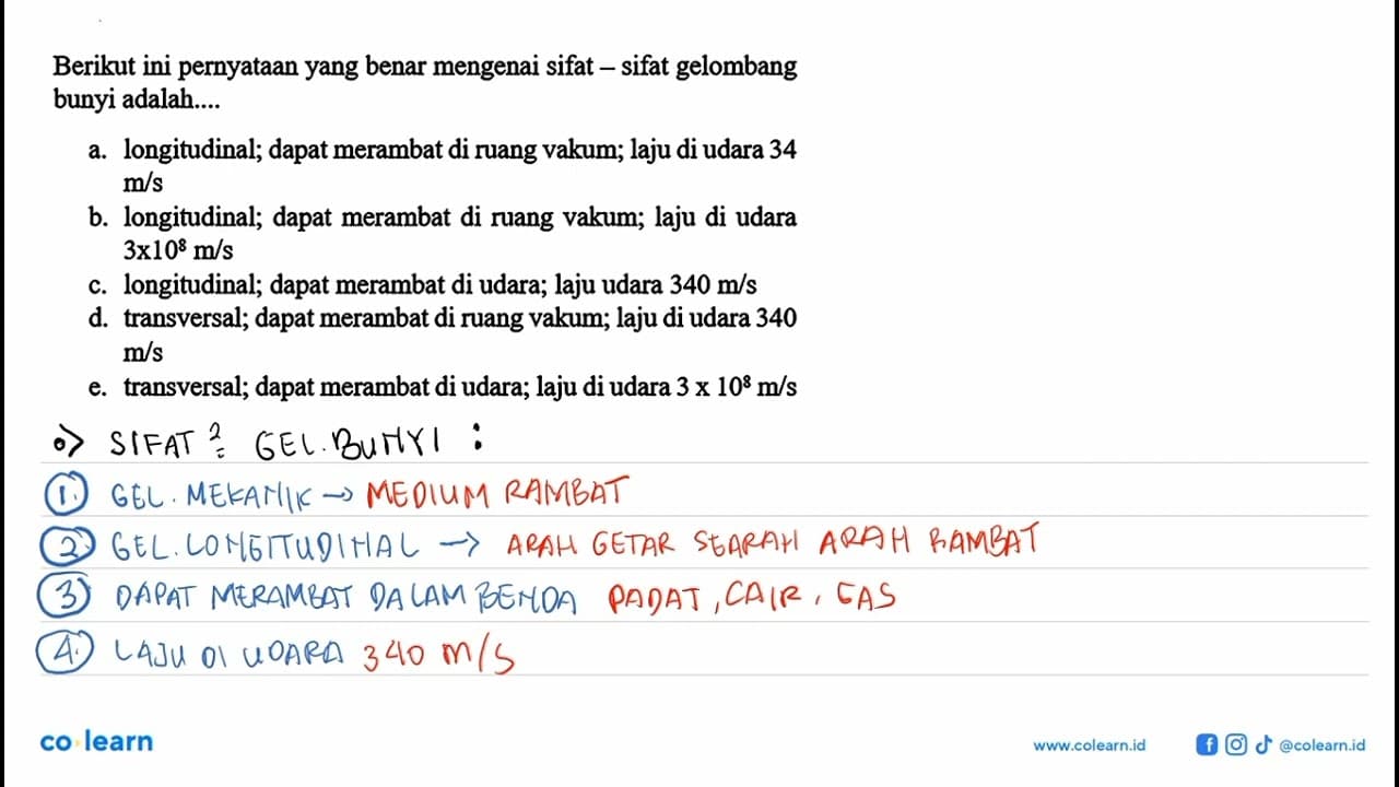 Berikut ini pernyataan yang benar mengenai sifat-sifat