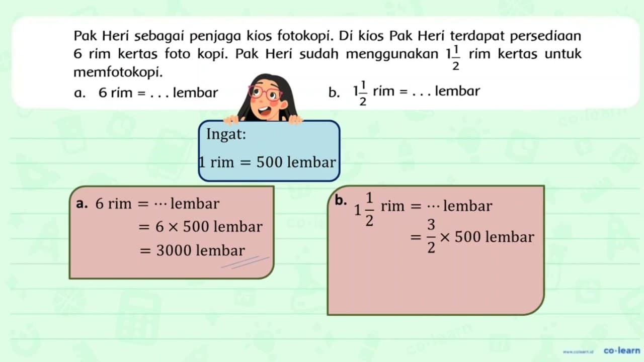 Pak Heri sebagai penjaga kios fotokopi. Di kios Pak Heri