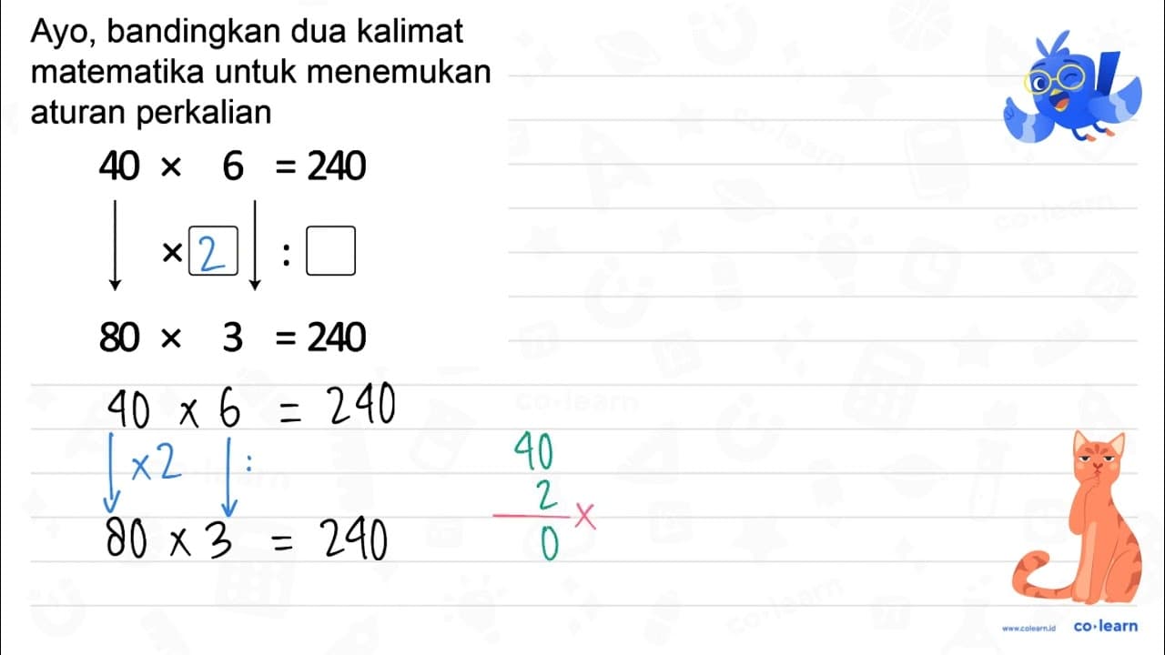 Ayo, bandingkan dua kalimat matematika untuk menemukan