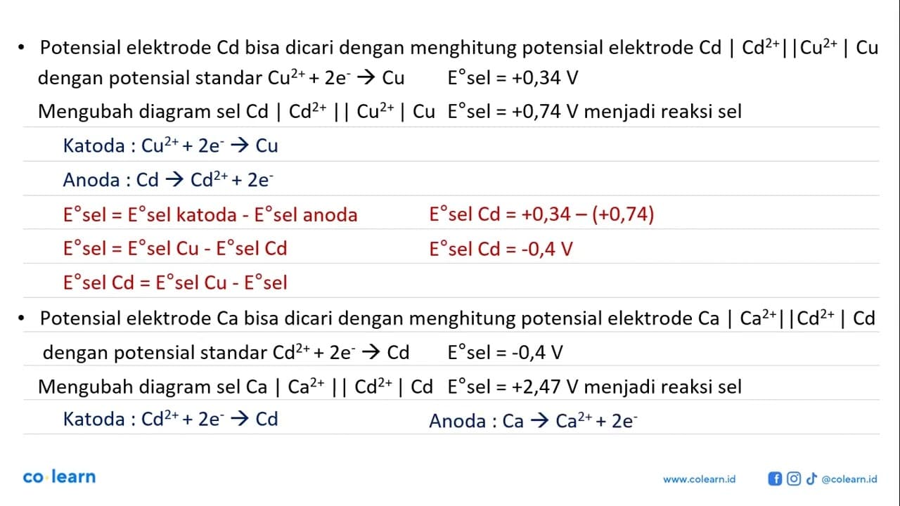 Diketahui data berikut. H2 | H^+ || Cu^(2+) | Cu E sel =