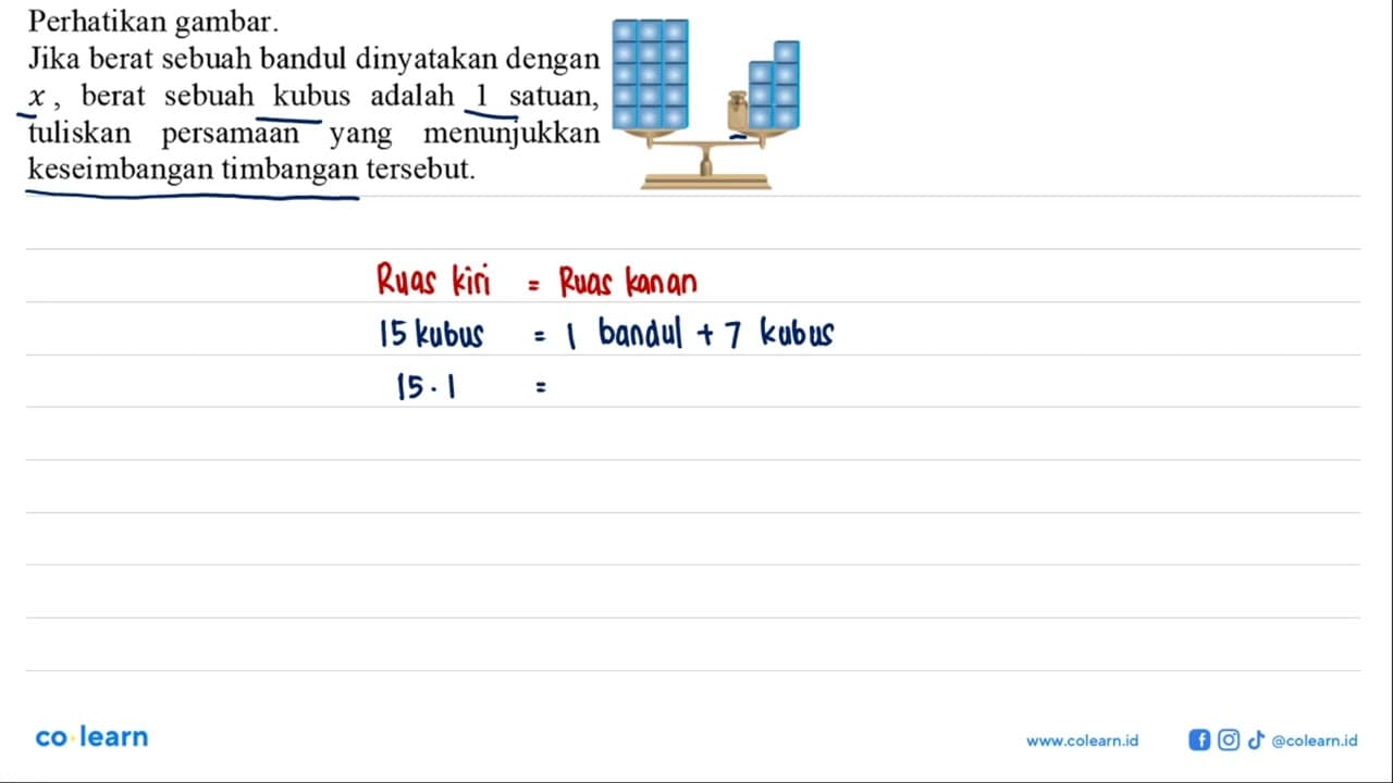 Perhatikan gambar Jika berat sebuah bandul dinyatakan