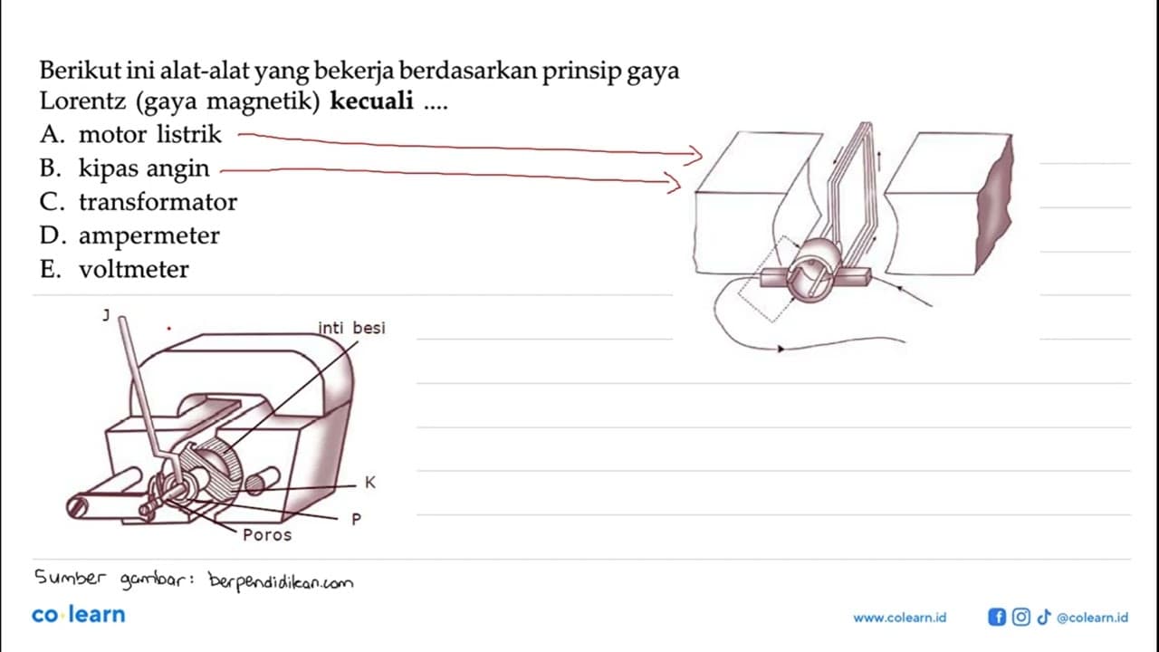 Berikut ini alat-alat yang bekerja berdasarkan prinsip gaya